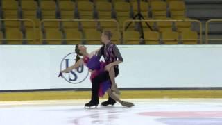 2015 ISU Jr. Grand Prix - Torun Short Dance Anastasia SKOPTCOVA / Kirill ALESHIN RUS