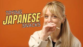 Trying Japanese snacks for the first time