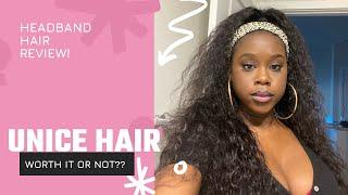 UNice Headband Wig Review | Install In Under 10 Minutes!