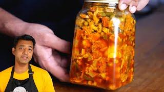 Indian Veg Pickle Masterclass  Grandma's Recipe Mixed Veg