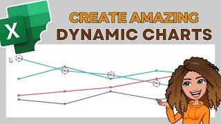 Dynamic, Interactive Line Chart in Excel! Filter and Highlight Data with a Dropdown