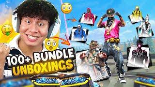 FF Richest ID 99+ Rare Bundles Unboxing & Review  Tonde Gamer