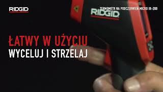 RIDGID Termometr bezdotykowy na podczerwień micro IR 200