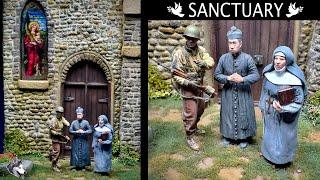 Dive into my latest diorama: a 1/35 scale church building!