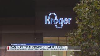 Man in critical condition after fight