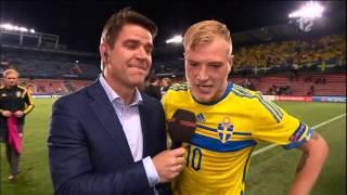 Crazy interview with John Guidetti (with English subtitles) - TV4 Sport