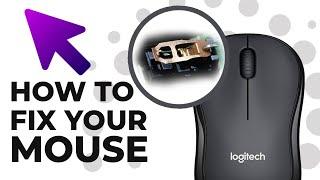 How To Fix Mouse Left Click Button  (Logitech 2 PART)!