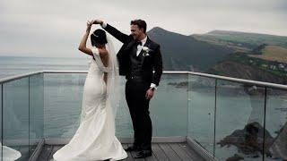 Rainy wedding with AMAZING seaviews!!