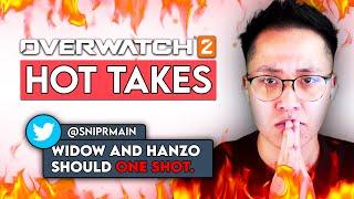 Hanzo and Widow Should KEEP Their One Shots - Overwatch 2 Hot Takes #6