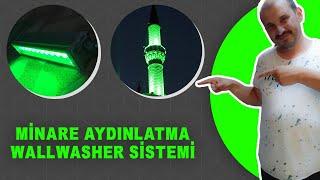 duvar aydınlatma (Wallwasher) Sistemi