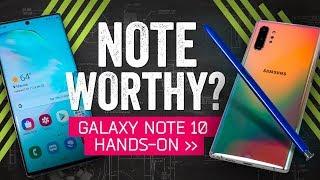 Galaxy Note 10 Hands-On: Samsung's Superphone Gets A Magic Wand