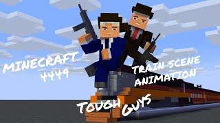 Tough Guys 4449 Train Scene in Minecraft Animation