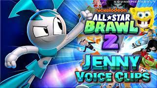 All Jenny Wakeman / XJ-9 Voice Clips • Nickelodeon All-Star Brawl 2 • Voice Lines • (Janice Kawaye)