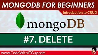 MongoDB Tutorial For Beginners - #7.Drop/Delete Data,Collections & Database in MongoDB [2018]