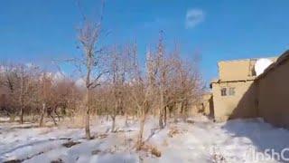 First snow of 2023 in Jaghori Afghanistan||برف در جاغوری افغانستان