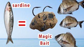 How to make the magic dough. To catch all fish (under $0.1) with sardines