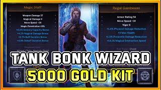 This New Solo Wizard Build is Secretly Overpowered... Stealing JUICED Player Kits in Dark and Darker