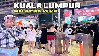 BUKIT BINTANG KUALA LUMPUR MALAYSIA  2024 SUASANA MALAM JAM 10