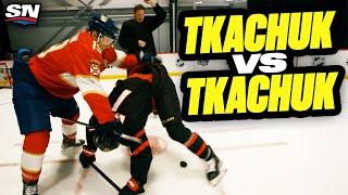 Matthew Tkachuk Vs. Brady Tkachuk | On the Couch With Colby