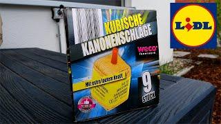 Weco Kubische Kanonenschläge | 4,99€ LIDL | Feuerwerk