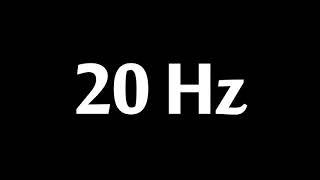 20 Hz Test Tone 1 Hour