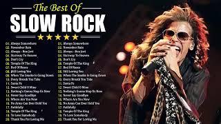 Slow Rock Ballads 80s & 90s - Scorpions, Aerosmith, Bon Jovi, White Lion, Ledzeppelin, Nirvana