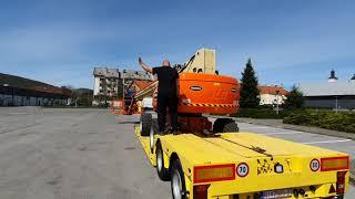 JLG 860SJ utovar na labudicu Faymonvile & VOLVO FH 500 drugi dio