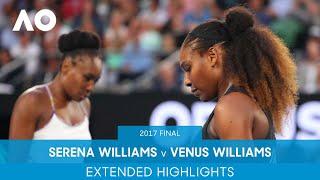 Serena Williams v Venus Williams Extended Highlights | Australian Open 2017 Final