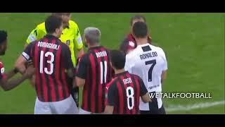 Cristonaronaldo fight with red cards epics movement