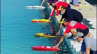 RC Boats RACE In Abu Dhabi Traxxas M41 Spartan Mono Pro boat Horizon