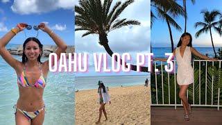 OAHU VLOG | GRWM for dinner at La Mer + Waikiki beach day