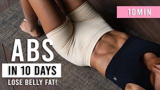 Get Abs in 10 DAYS And Lose Belly Fat With This 10 Min Ab Workout | Abs Workout Challenge