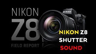 NİKON Z8 SHUTTER SPEED (BEST CAMERA)