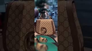 구찌 GUCCI  Blondie Medium Top Handle Bag 721172 96IWG 8745#www.rose-lux.com