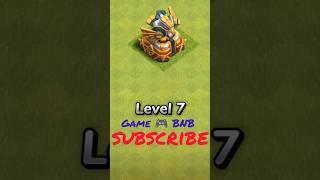 کلش آف کلنز لول 1 تا 7 توپخانه عقاب Clash#clash of clans  of Clans Level 1 to 7 Eagle Artillery