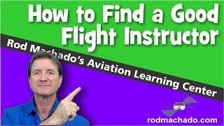 How to Find a Good Flight Instructor