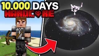 من 10000 روز در تور جهانی Minecraft هاردکور زنده ماندم!