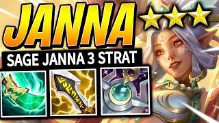 THE JANNA 3 SAGE STRATEGY in TFT Patch 14.13! - RANKED Best Comps | TFT Guide | Teamfight Tactics