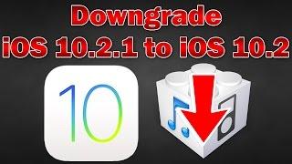 How to Downgrade iOS 10.2.1 to iOS 10.2 on iPhone, iPod touch & iPad (Without Losing Data)