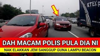 NAK ELAKKAN JEM SANGGUP GUNA LAMPU BEACON