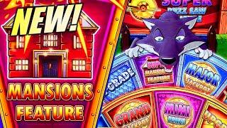 NEW! HUFF N' EVEN MORE PUFF GRAND!  I GOT MANSIONS!! Slot Machine (LIGHT & WONDER)