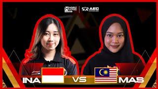 MLBB WOMEN | Indonesia vs. Malaysia - PLAYOFF | IESF ASIA REGIONAL QUALIFIERS 2024 | DAY 4