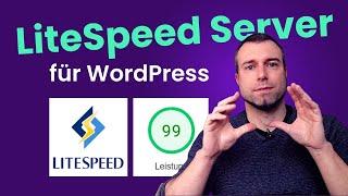 WordPress LiteSpeed Hosting + Page Speed Test  Webseiten mit Lichtgeschwindigkeit