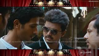 Vijay mass action scene  - Thuppakki | Dhool Scene Ma