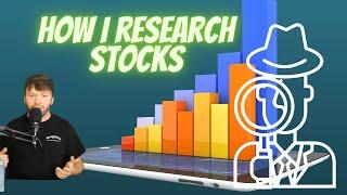 How I research stocks to buy | A simple way to research stocks