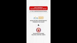 BAF Partners with RBC for Blood Donation Drives in Member Apartments | BAF | Bangalore