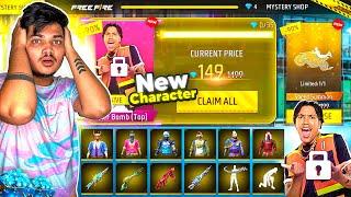 Free Fire I Got New Character From Mystery Shop 98% OFF POOR TO RICH -Garena Free Fire