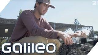 Geniale Recycling-Idee: Skateboards und Sonnenbrillen aus Fischernetzen | Galileo | ProSieben