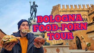 HungryTerrone - BOLOGNA FOOD PORN TOUR - I ate INSANE food - Ice Cream, Piadine, Sandwiches, Pizze