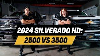 2024 Silverado HD: A Detailed Comparison of the 2500 & 3500
